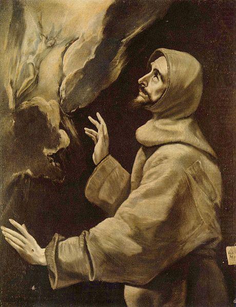 El Greco Stigmatisation des Hl. Franziskus china oil painting image